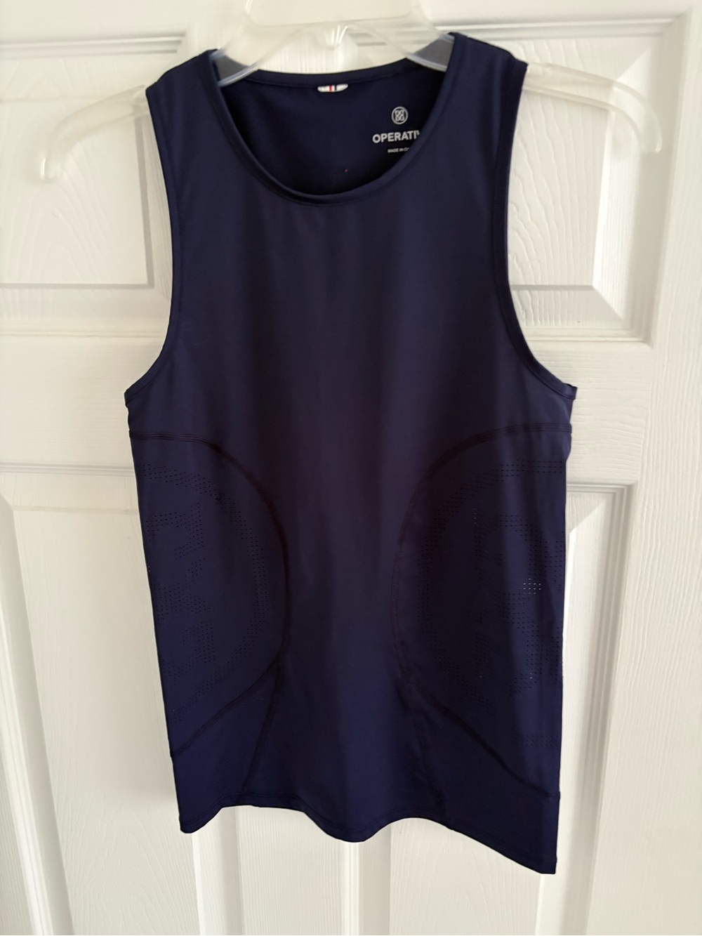 GFore Navy Blue Athletic Tank Top